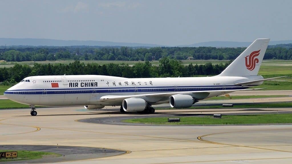 Air China 747-8
