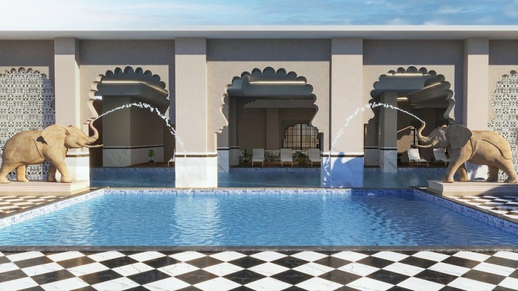 Anantara Jaipur Hotel Pool