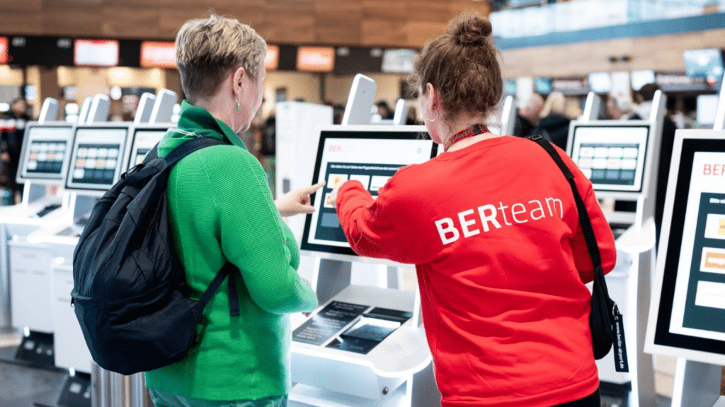 BER Self Check In Automat