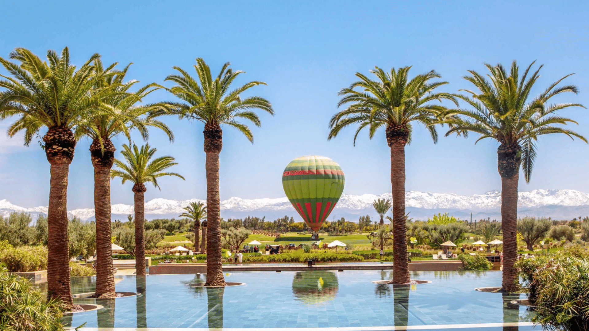 Fairmont Royal Palm Marrakech Pool Ballon