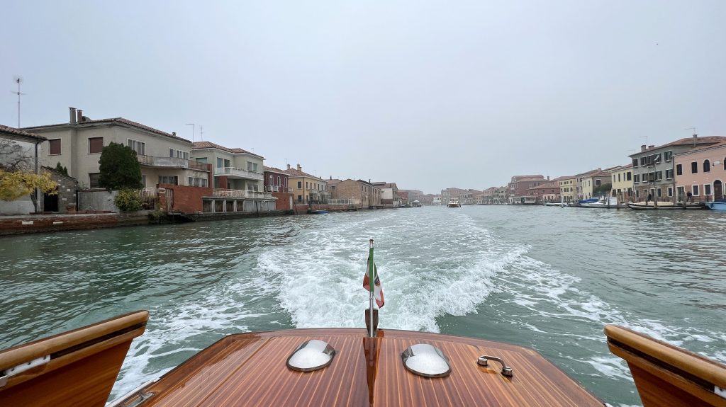 JW Marriott Venedig Wassertaxi Fahrt 2