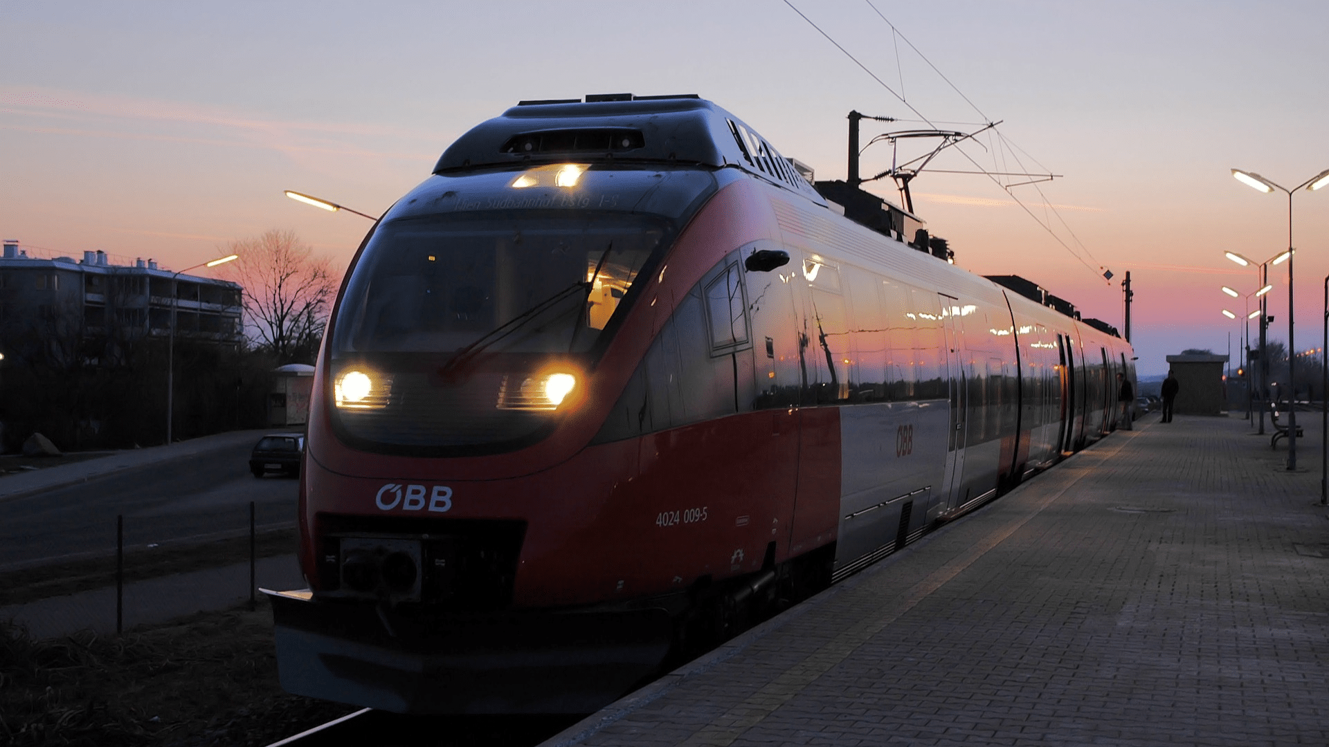 OEBB Zug Bundesbahn Oesterreich