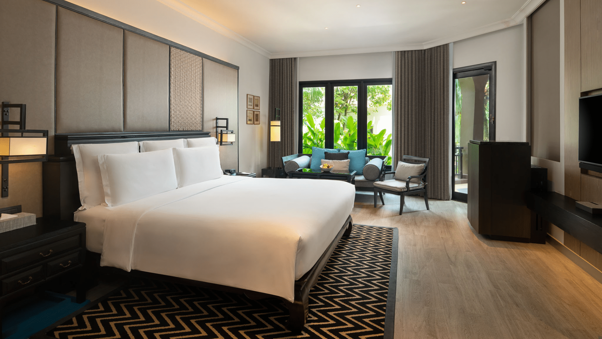 Pattaya Resort Tropical Schlafzimmer