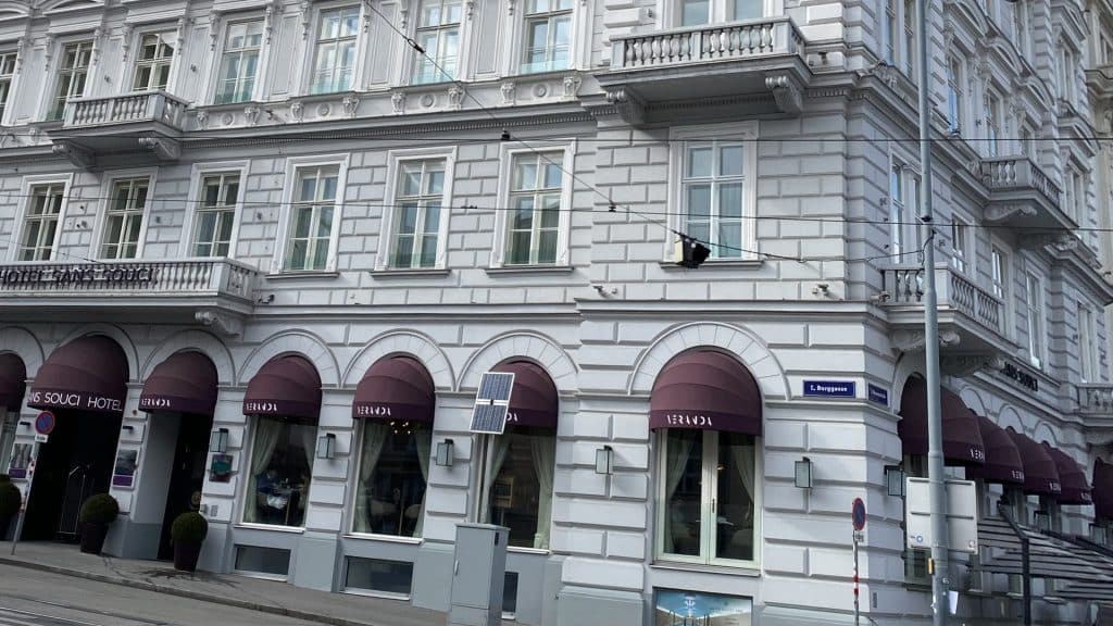 Hotel Sans Souci Wien Aussenansicht