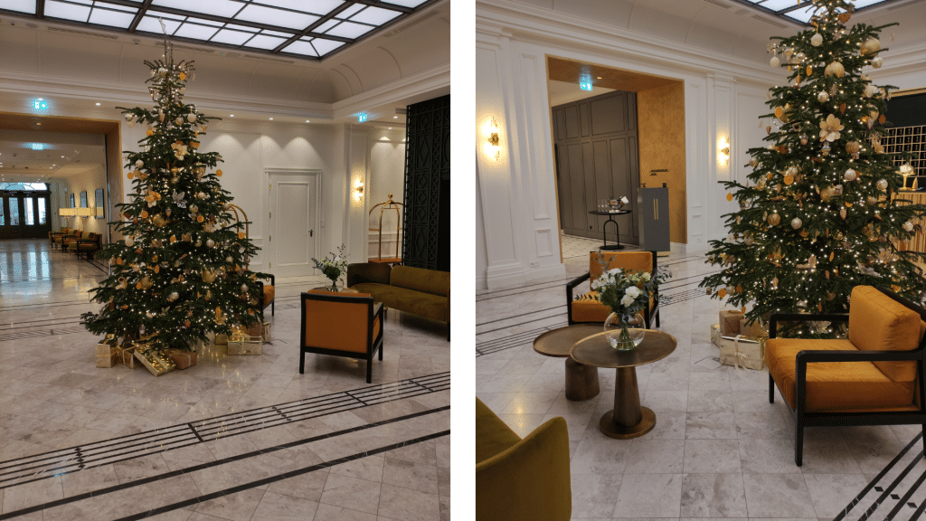 Hotel Saski Kraków Lobby Adventszeit