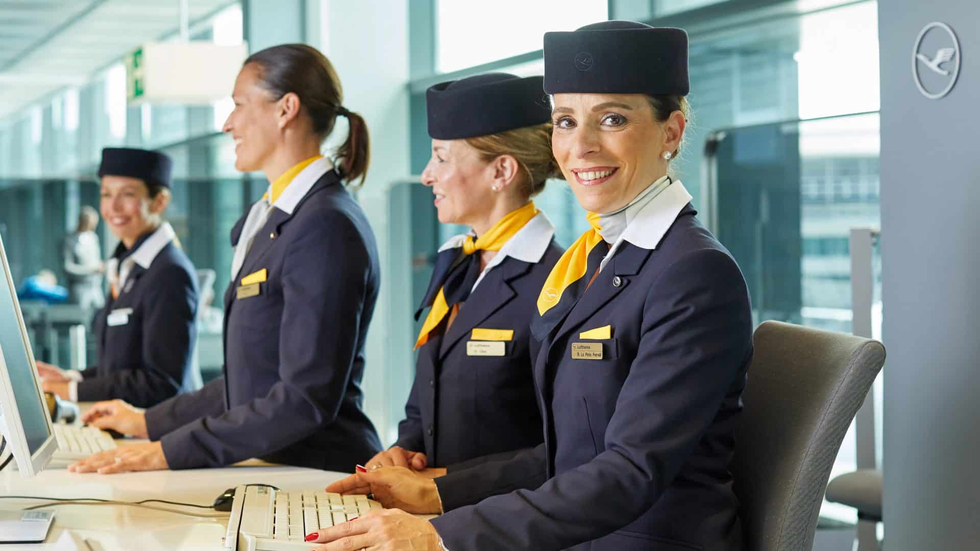 Lufthansa Mitarbeiter
