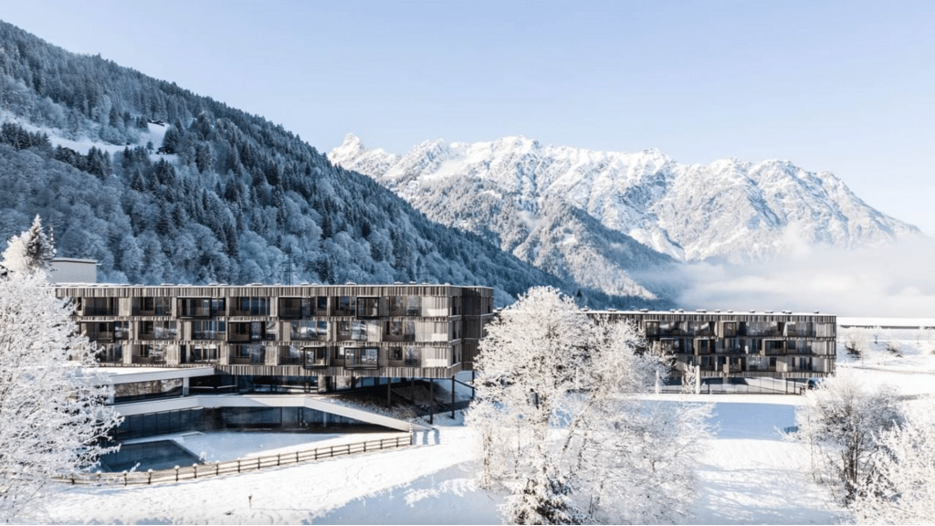 Falkensteiner Hotel Montafon Ansicht Winter