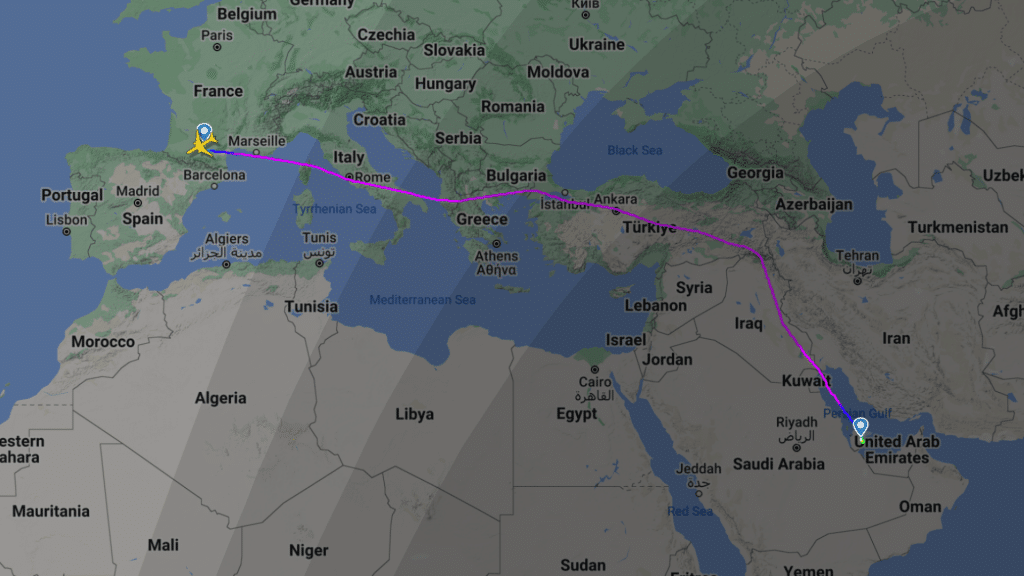 Qatar Airbus A350 Flug Doha