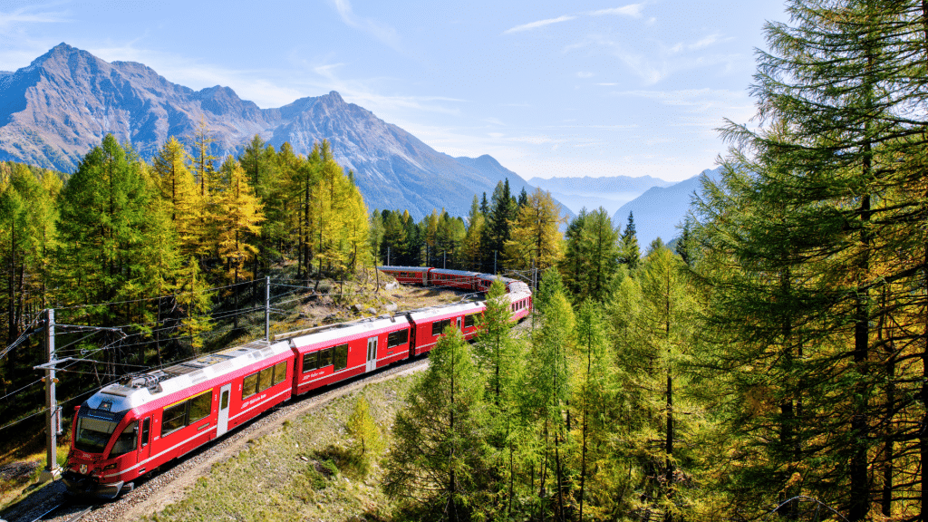 SBB Schweizer Bundesbahn Alpen