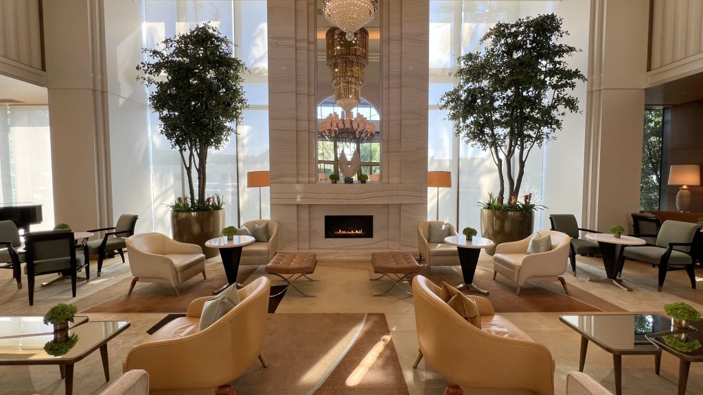 Waldorf Astoria Beverly Hills Lobby 2