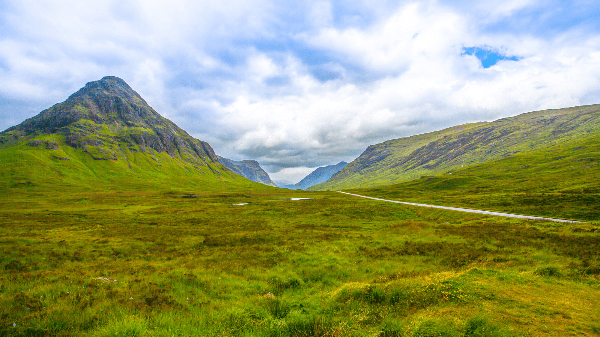 Landschaft in den schottischen Highlands