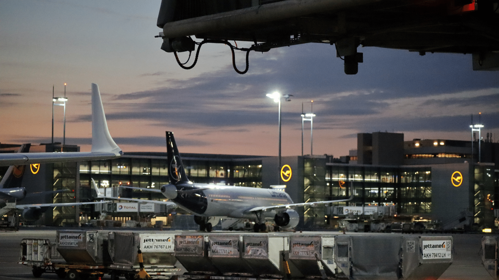 Flughafen Frankfurt Gewitter