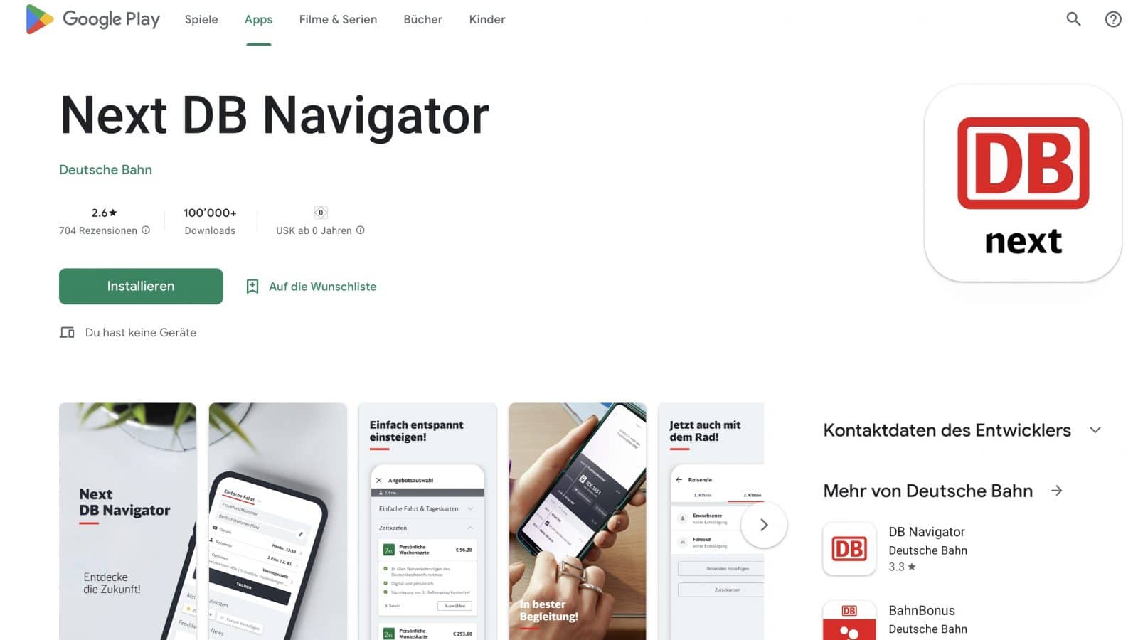 DBNavigator Next Was kann die neue App der Deutschen Bahn?