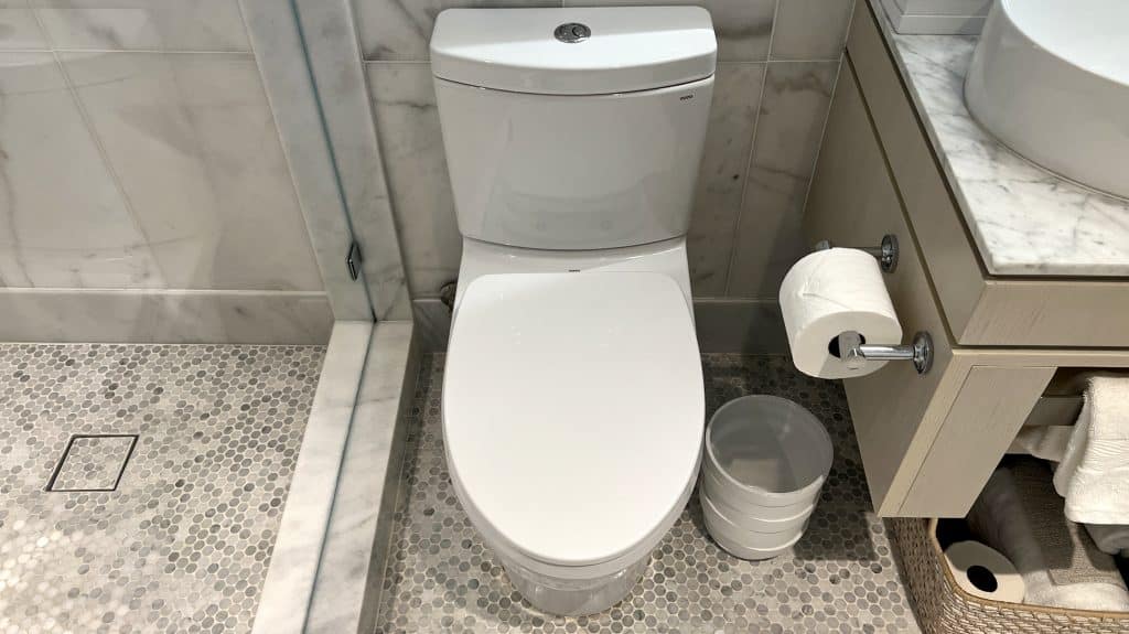 Oceana Santa Monica Suite Bad Toilette
