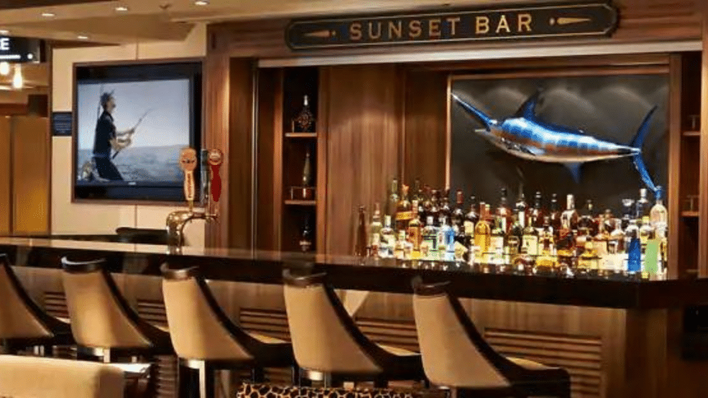 Norwegian Cruise Line Sunset Bar