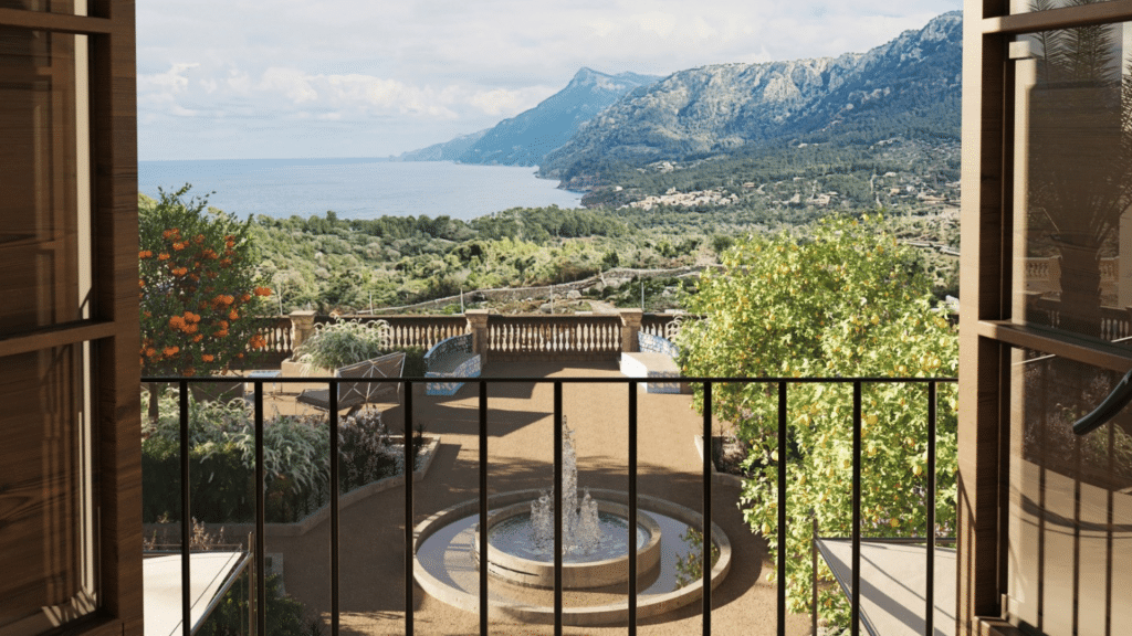 Son Bunyola Hotel Deluxe Suite Balkon Mallorca