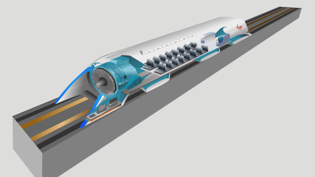 Concept Art Of Hyperloop Inner Works