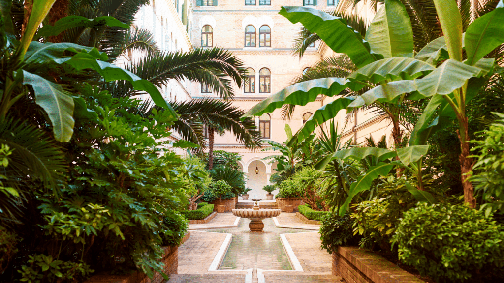 Excelsior Venice Lido Resort Innenhof