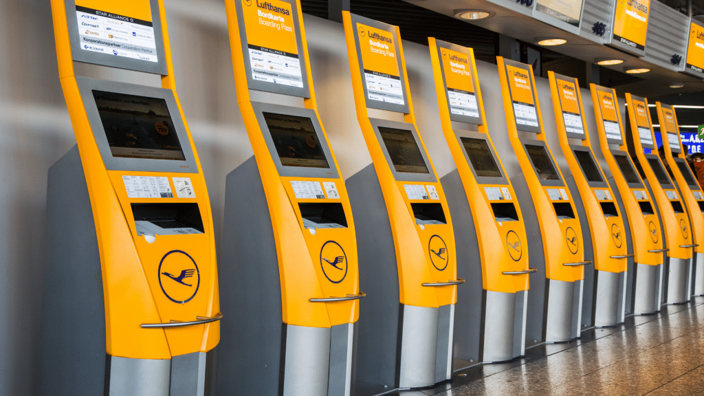 Frankfurt Terminal 1 Check In Automat