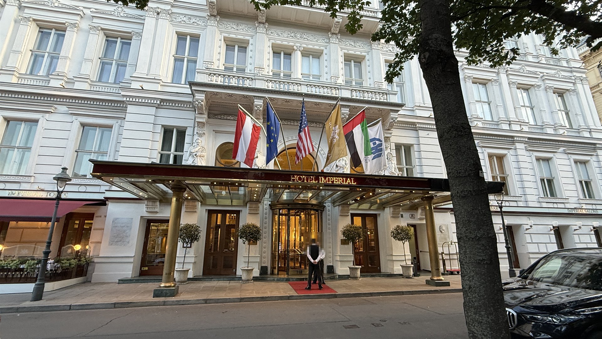 Hotel Imperial Wien Eingang