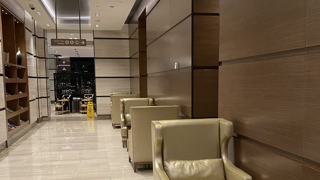 Al Ahlan First Lounge Dubai DXB Eingang