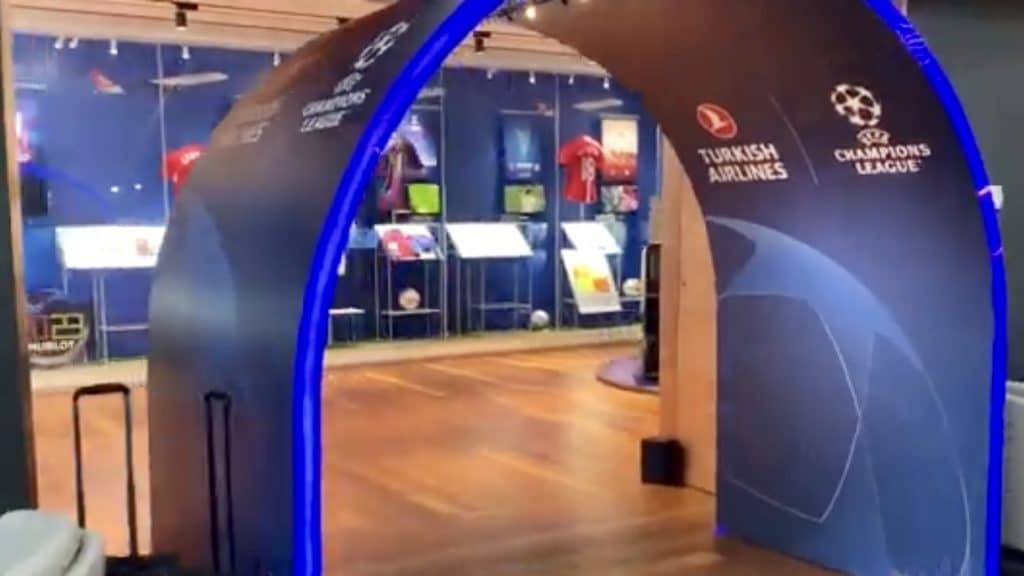 Turkish Airlines Business Lounge Istanbul Airport IST Champions League Museum