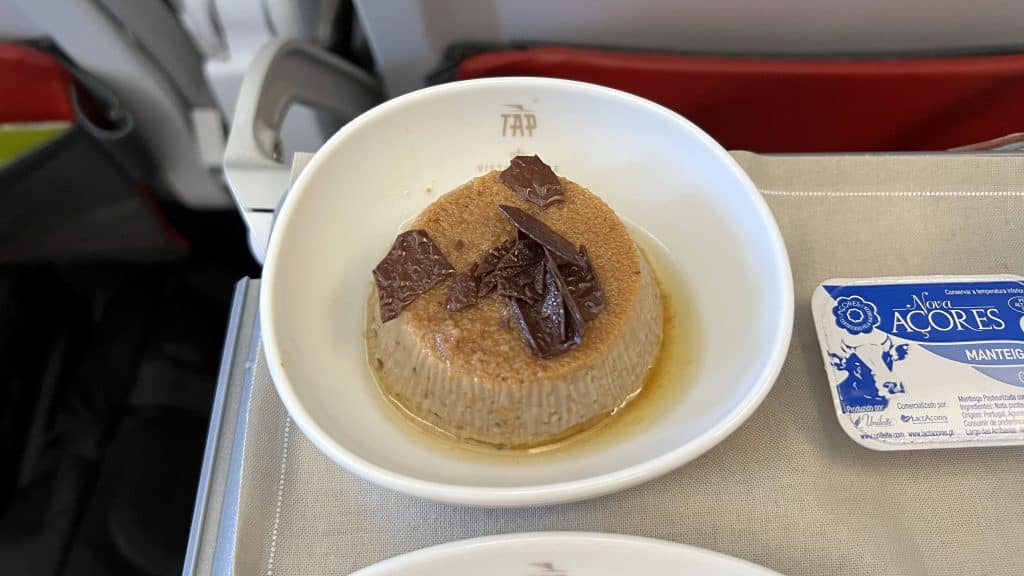 TAP Portugal Business Class Airbus A321 Mittagessen 4