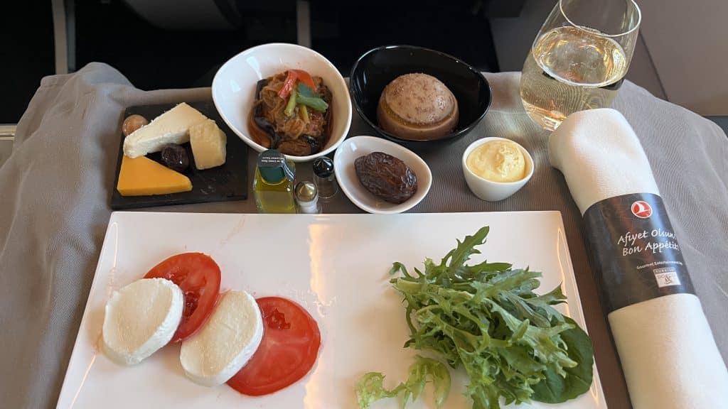 Turkish Airlines Business Class A321neo Catering