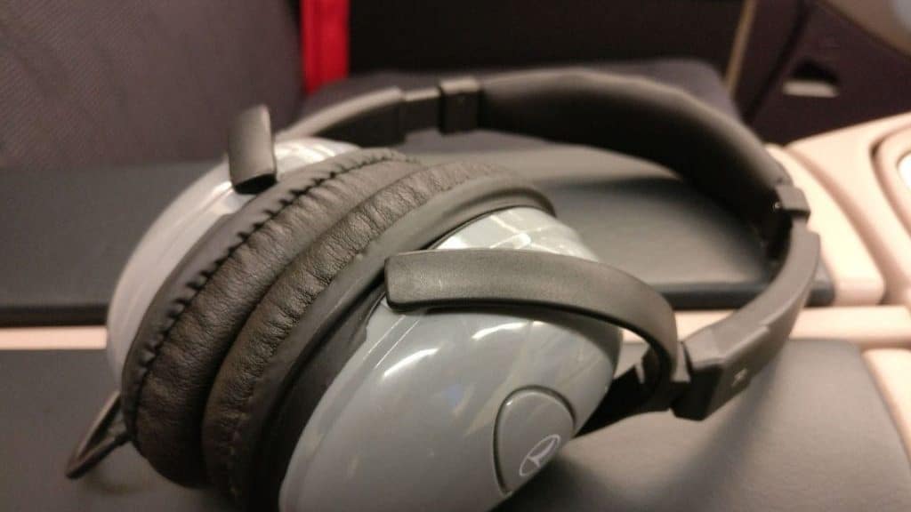 Turkish Airlines Business Class Airbus A330 300 Headphones 