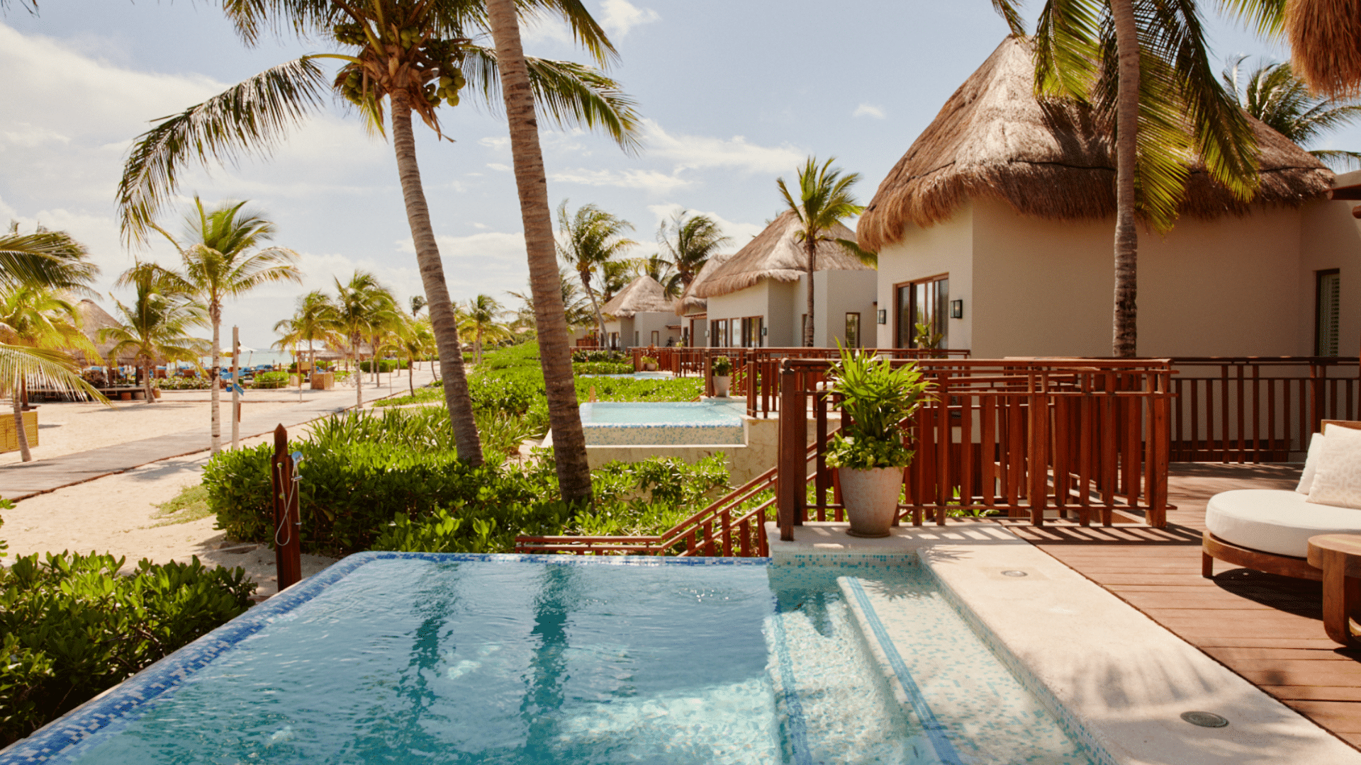 Casita mit Pool im Fairmont Mayakoba
