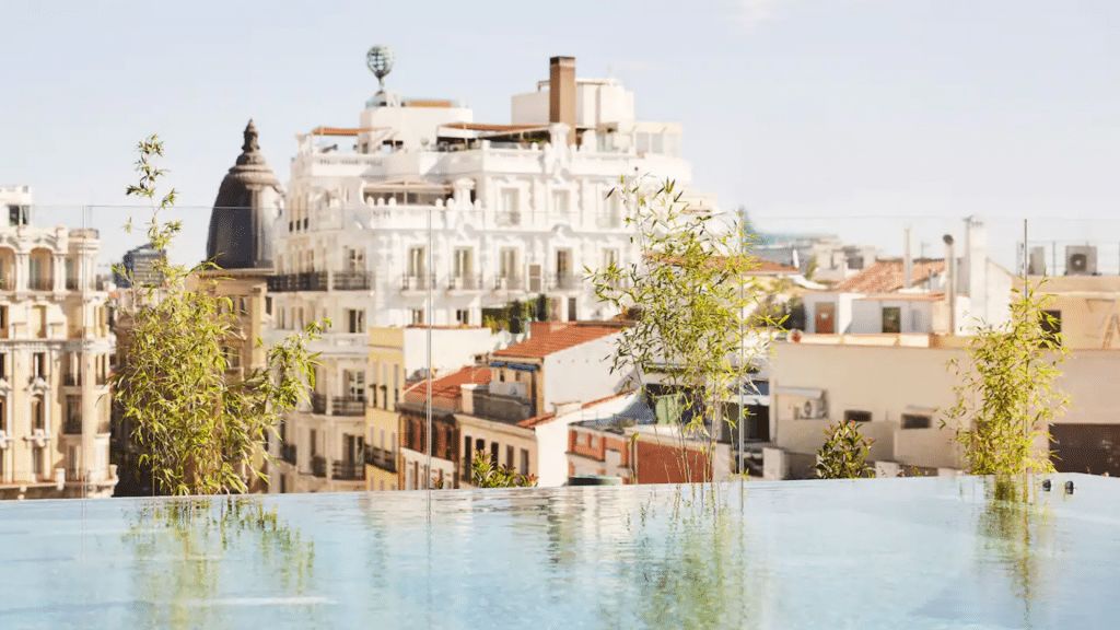 Thompson Madrid Rooftop Pool
