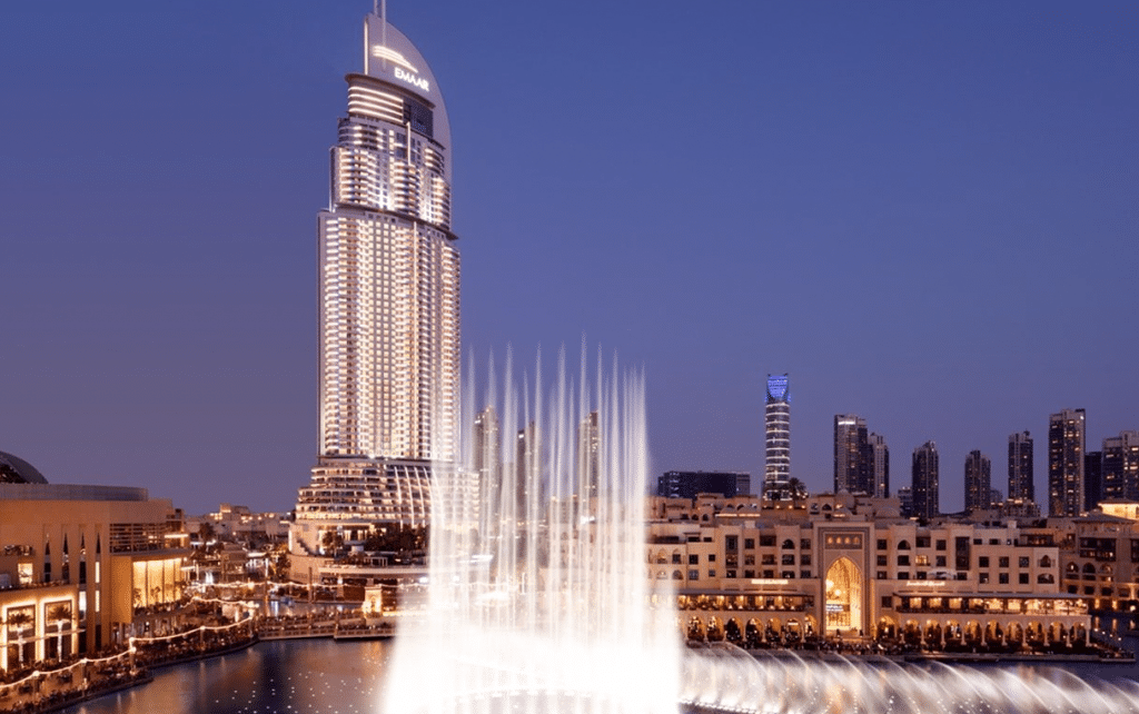 Address Downtown Dubai Hotel Von Außen