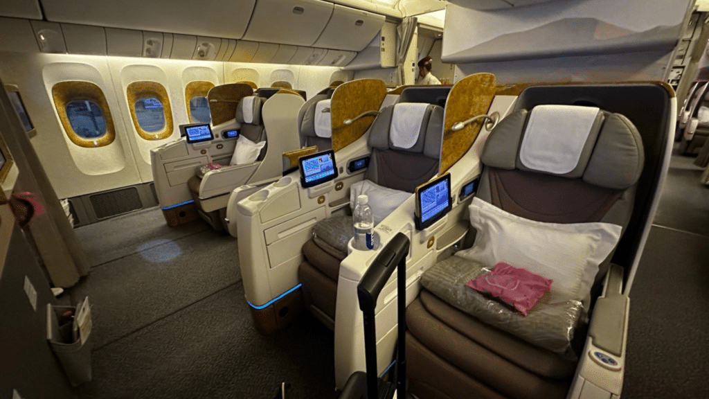 Emirates Business Class Boeing 