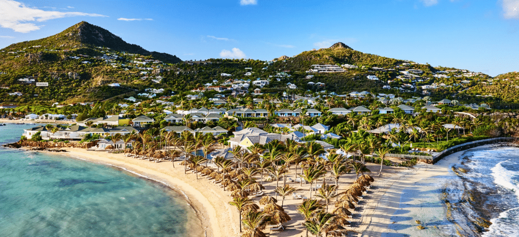 Rosewood Le Guanahani St. Barth Hotel Von Außen.