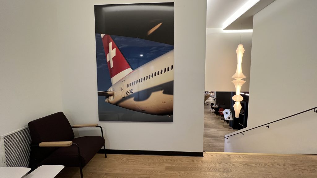 Swiss First Class Lounge Zuerich A Eingang 
