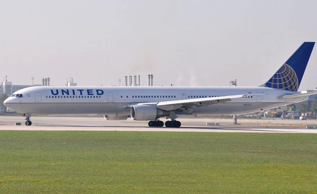 United Airlines Boeing 767 400