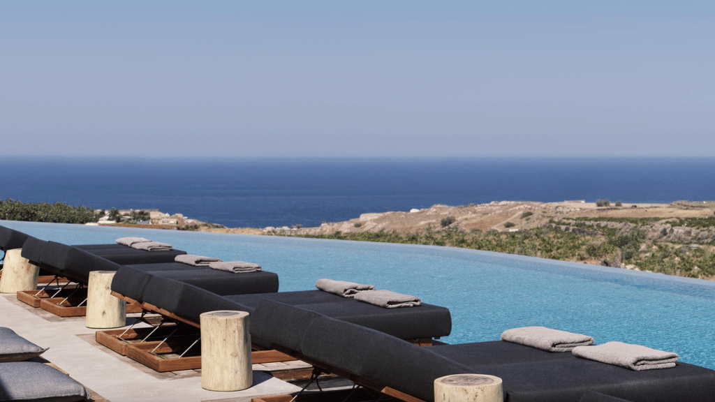Magma Resort Santorini Pool