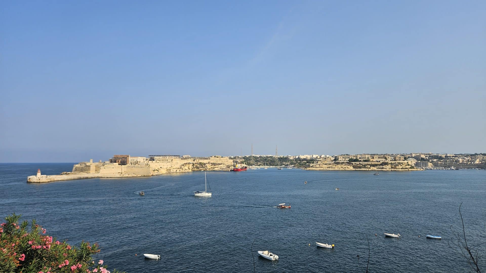 Malta Valetta Bucht