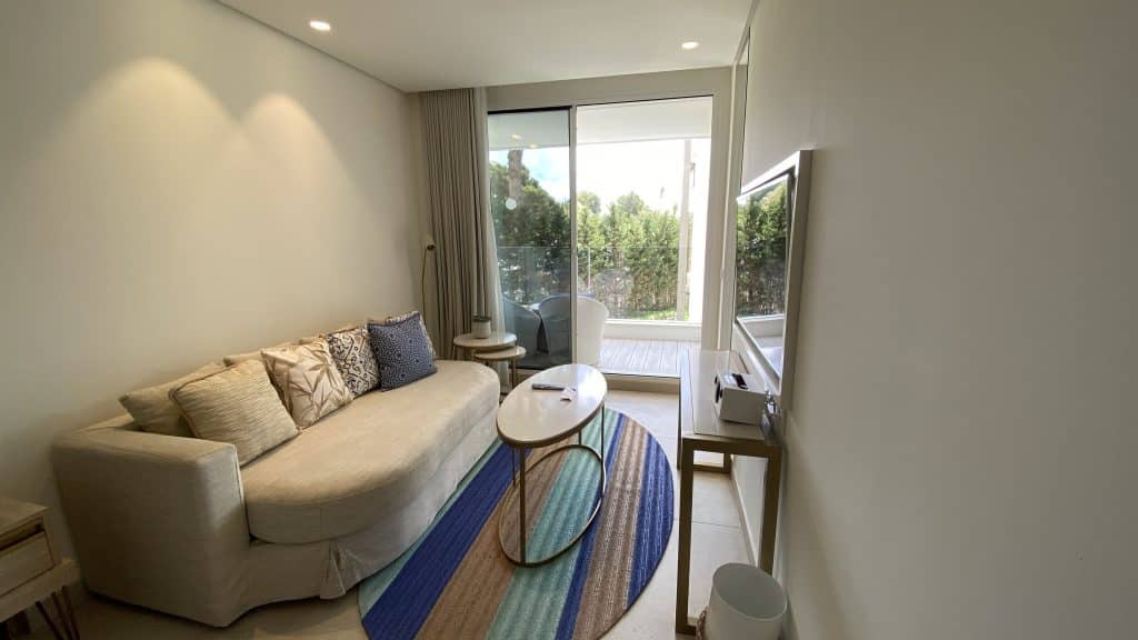 Nobu Hotel Ibiza Bay sofa