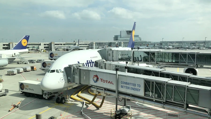 Frankfurt Airport Lufthansa A380