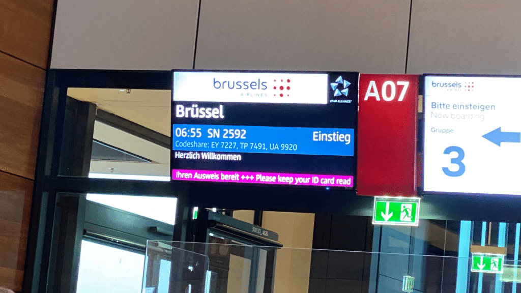 Abflug Antwerpen Nach Bruessel 