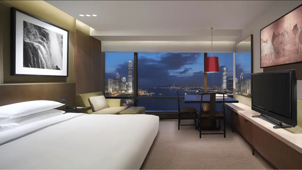 Grand Hyatt Hong Kong Harbour View Zimmer