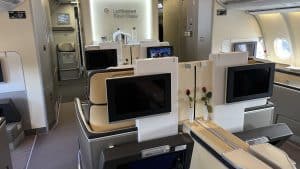 Lufthansa First Class A340 Sitze 7