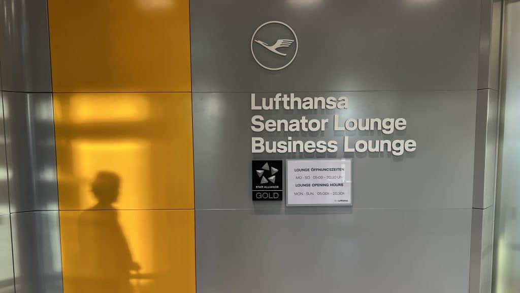 Lufthansa Senator Lounge Berlin Eingang