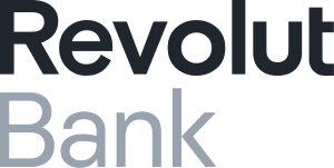 Revolut Bank Logo Stacked Original 2x