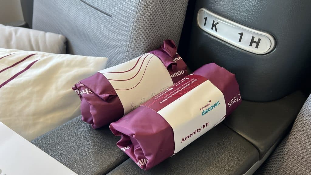 Eurowings Discover Business Class Amenity Kit