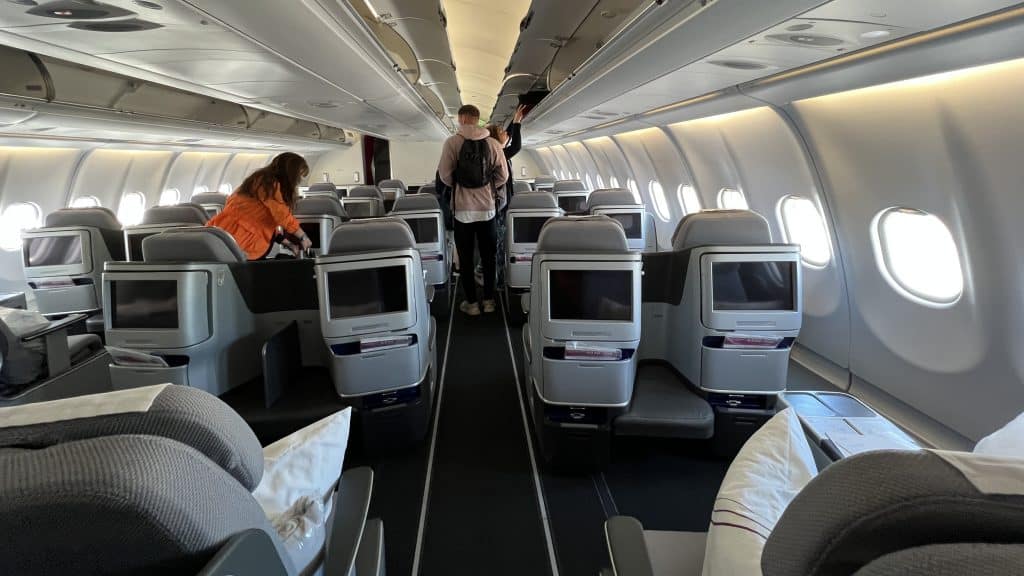 Eurowings Discover Business Class Kabine