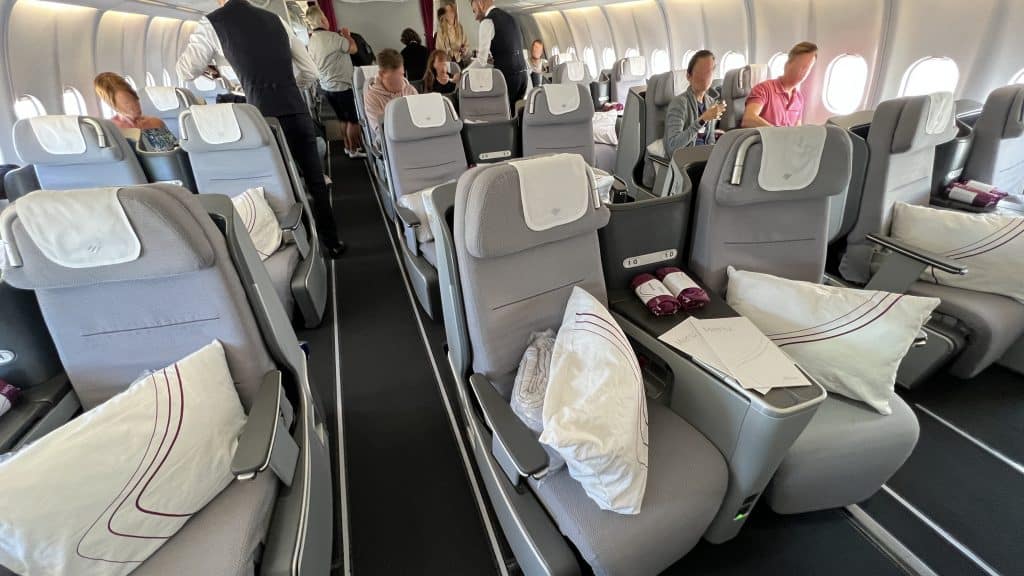 Eurowings Discover Business Class Kabine 