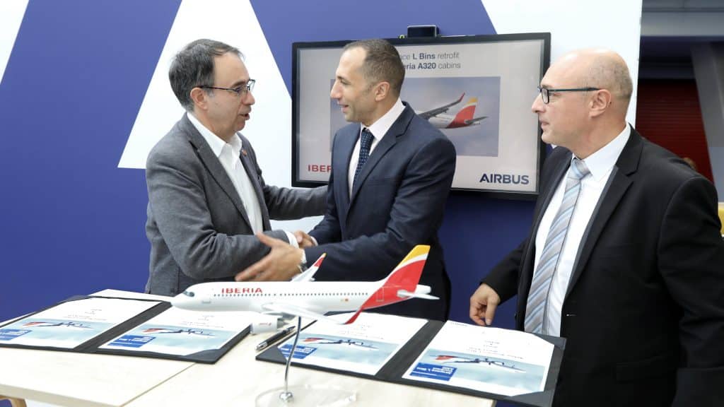 Iberia Und Airbus Größere Gepäckfächer A320neo Vereinbarung