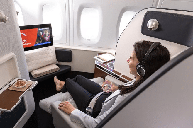 Qantas First Class Suite 